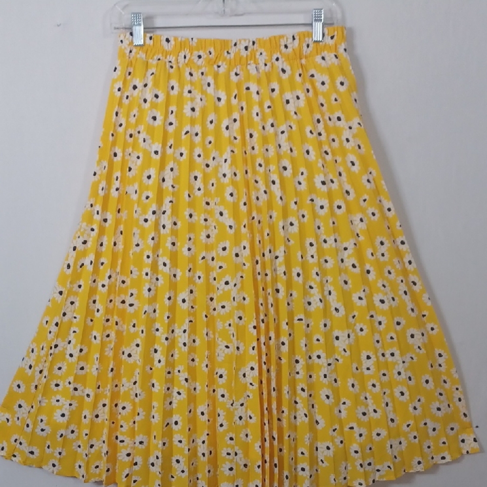 Sunny Floral A-Line Skirt